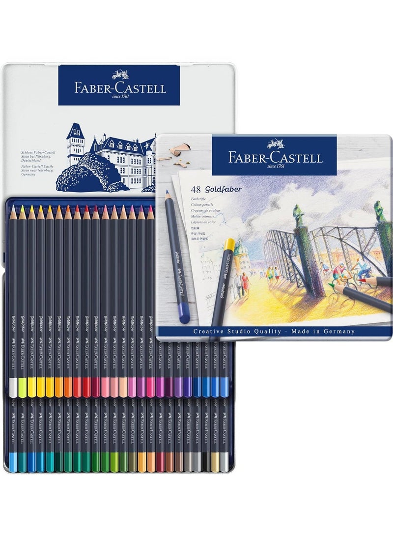 FABER-CASTELL Faber Castell-Goldfaber Color Pencils Set of 48 color - Image 1